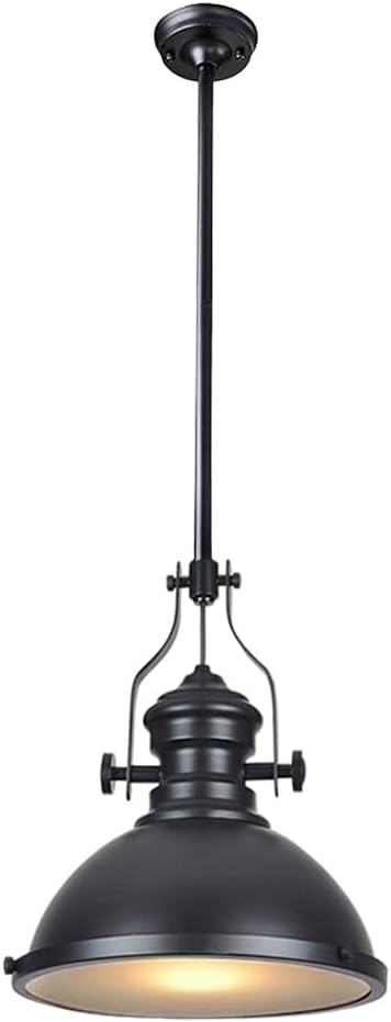 Vintage Industrial Black Pendant Light Fixture