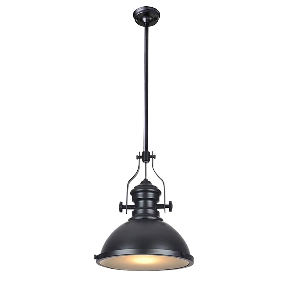 Vintage Industrial Black Pendant Light Fixture