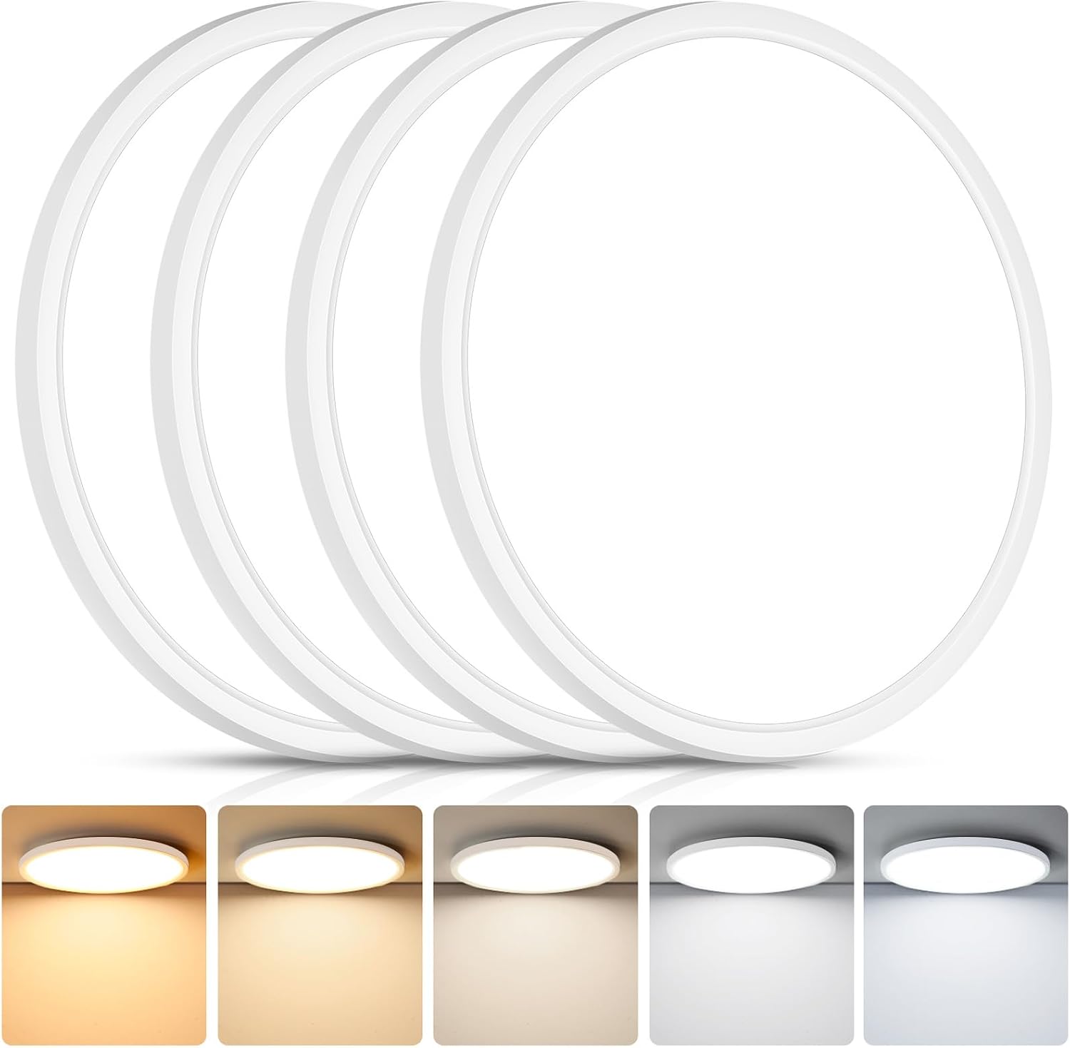 Dimmable Modern LED Ceiling Light Fixture