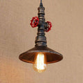 Bronze Steampunk Industrial Pipe Pendant Light