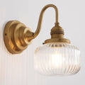 Vintage Brass Gold Bathroom Wall Sconce