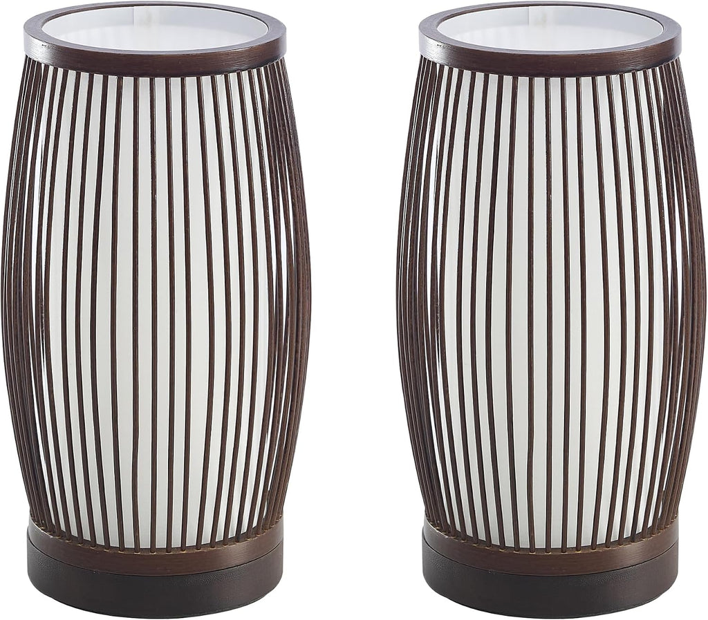 Boho Small Bedside Table Lamp Set